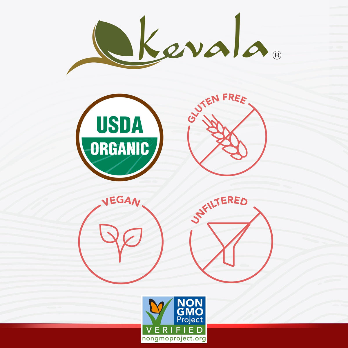 Kevala Organic Raw Apple Cider Vinegar with the Mother