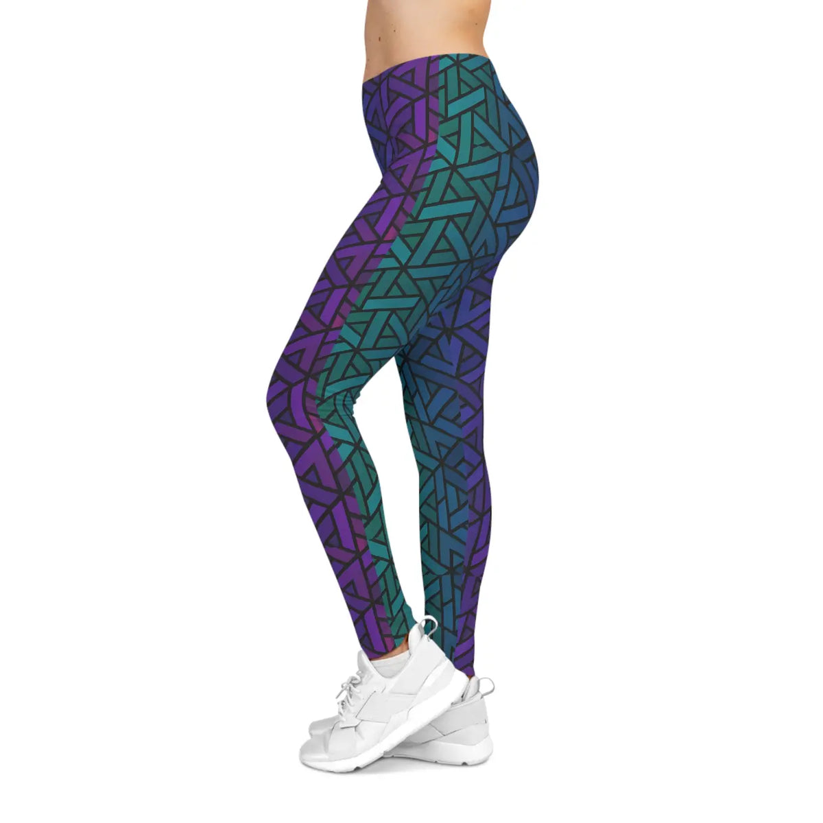 DipaliZ Vibrant Pattern Tights Women’s Casual Leggings
