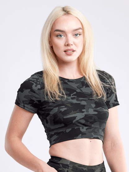 JupiterGear Short-Sleeve Crop Top