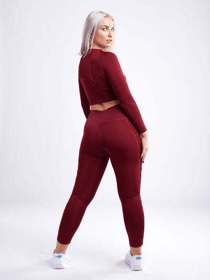 JupiterGear Long-Sleeve Crop Top
