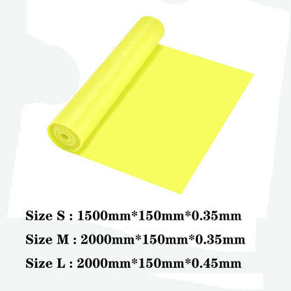 Elastic Resistance Bands Expander Stretch Exercise Rubber Band Fitness Equipment Pull Rope Strength Training Gym Yoga Crossfit