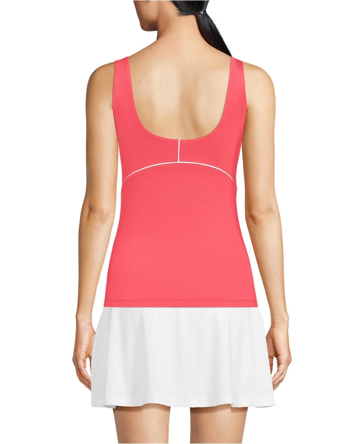 Lands End High Impact Scoop Neck Active Tank Top,XS