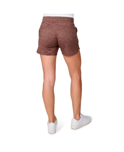 Free Country Women S Cloud Knit Shorts Toffee, Large