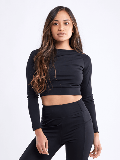 JupiterGear Long-Sleeve Crop Top
