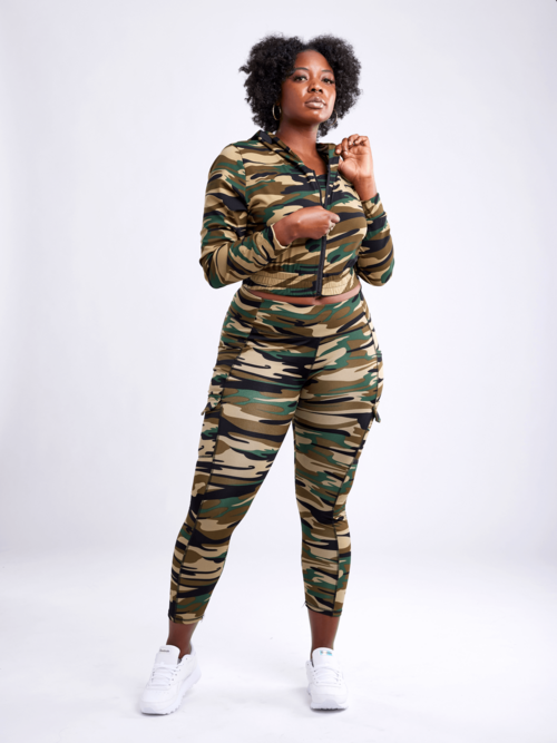 JupiterGear High-Waisted Leggings with Side Cargo Pockets