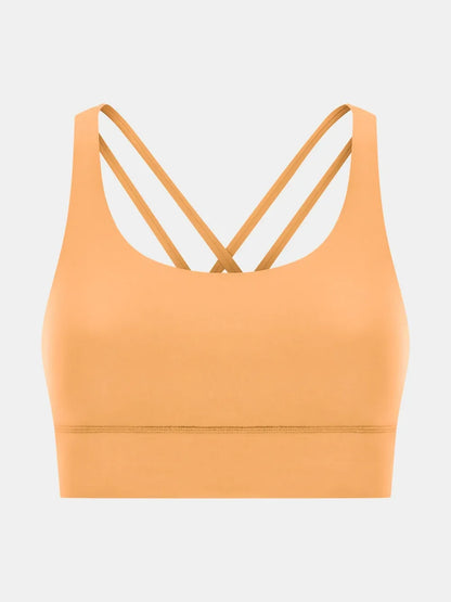 Millennia Crisscross Scoop Neck Active Tank