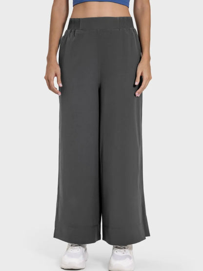 Wide Leg Active Pants