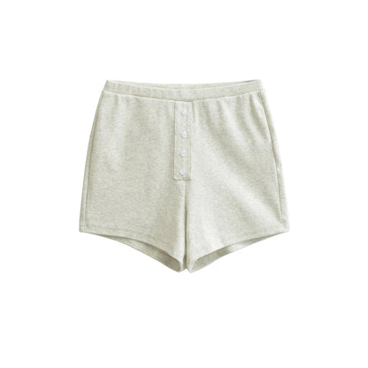 Elastic waist shorts for women