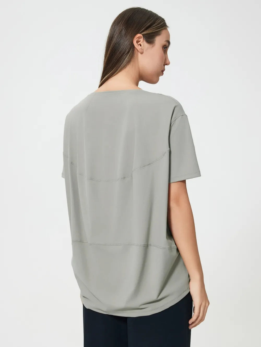 Millennia Round Neck Short Sleeve Active T-Shirt