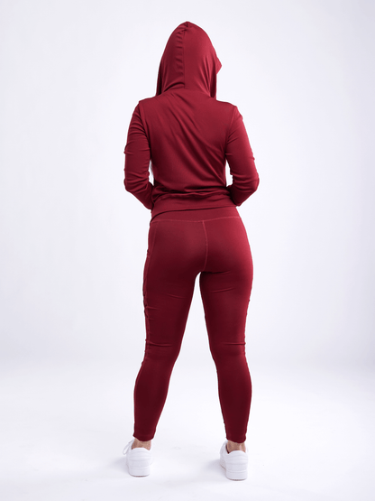 JupiterGear Athletic Fitted Zip-Up Hoodie Jacket with Pockets