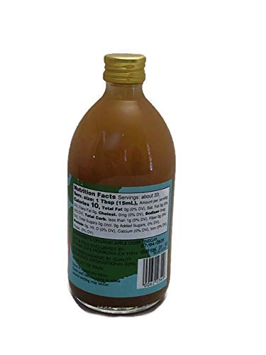 Trader Joe’s Organic Raw Apple Cider Vinegar with the Mother – 16.9 fl oz (500 mL)