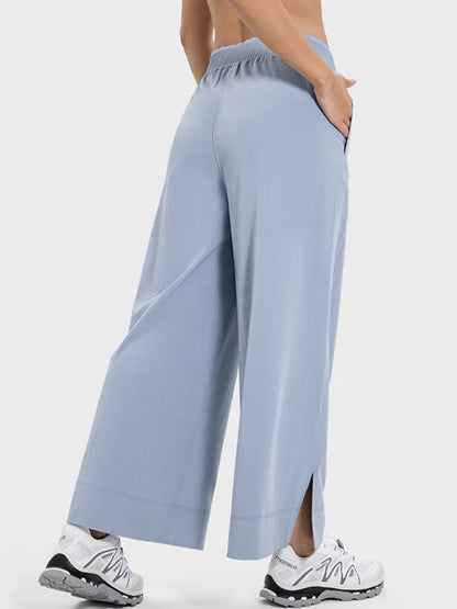 Wide Leg Active Pants