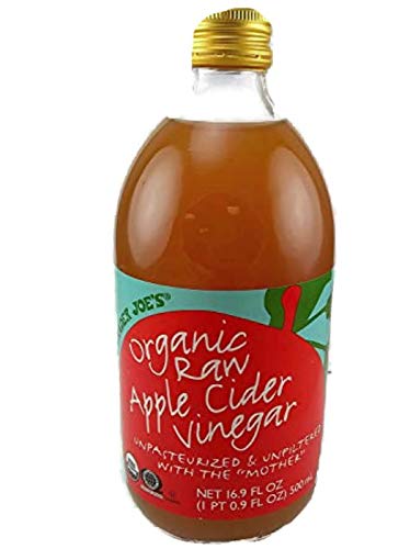 Trader Joe’s Organic Raw Apple Cider Vinegar with the Mother – 16.9 fl oz (500 mL)