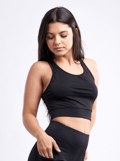 JupiterGear Racerback Lightweight Training Crop Tank Top