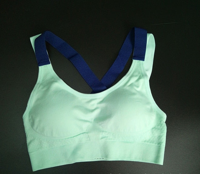 Woman Cross Yoga Sports Bra Crop Sport Top Female Fitness Bh Tops Women Wear For Gym Bras Women's Brassiere Active Clothing