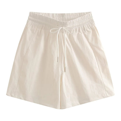 Loose Shorts for Women Lightweight Casual Wide-Leg Shorts Outdoor Sport Shorts