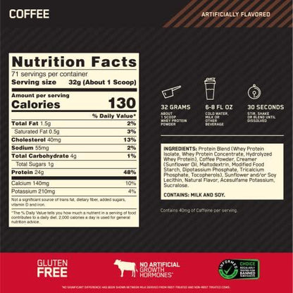 Optimum Nutrition Gold Standard 100% Protein Powder