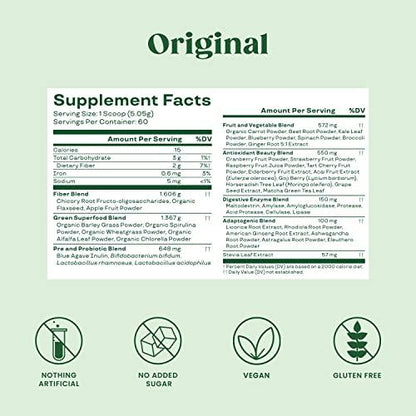Organic Super Greens Powder Juice & Smoothie Mix