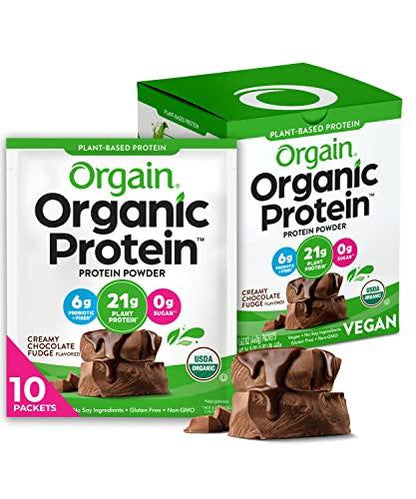 Organic Vegan Protein Powder, (Packaging May Vary)