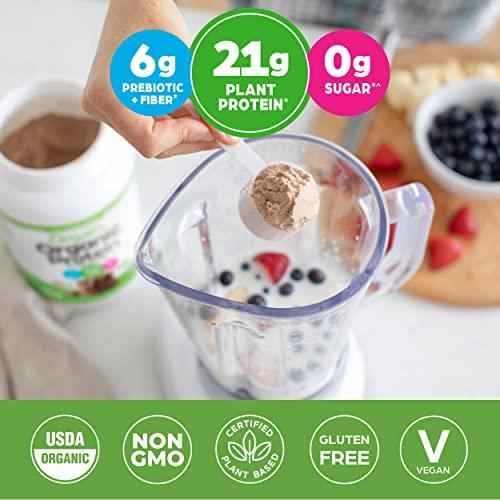 Organic Vegan Protein Powder, (Packaging May Vary)