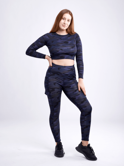 JupiterGear High-Waisted Leggings with Side Cargo Pockets