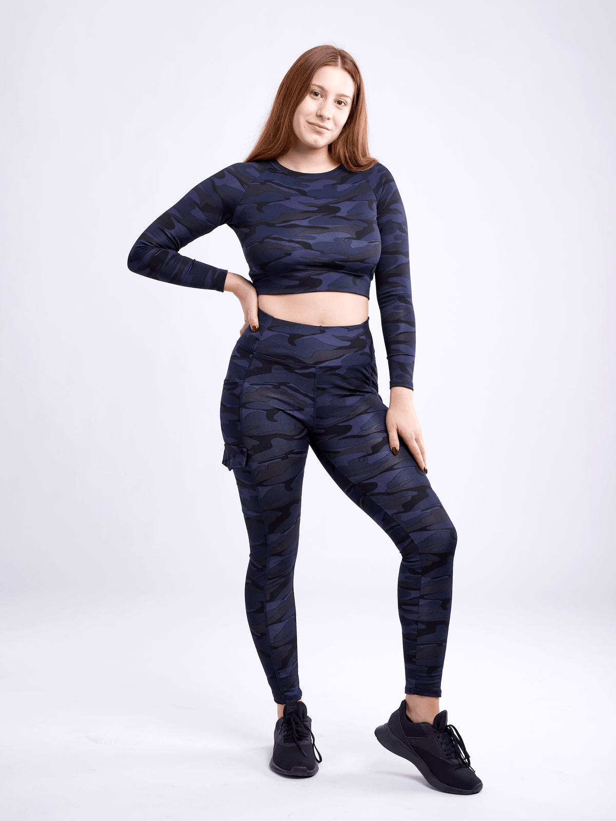 JupiterGear High-Waisted Leggings with Side Cargo Pockets