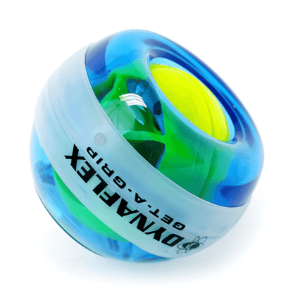 DFX Powerball Blue Gyro Exerciser with Powerdock