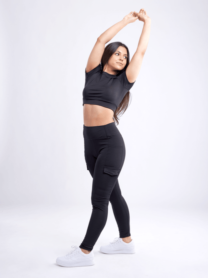 JupiterGear Short-Sleeve Crop Top
