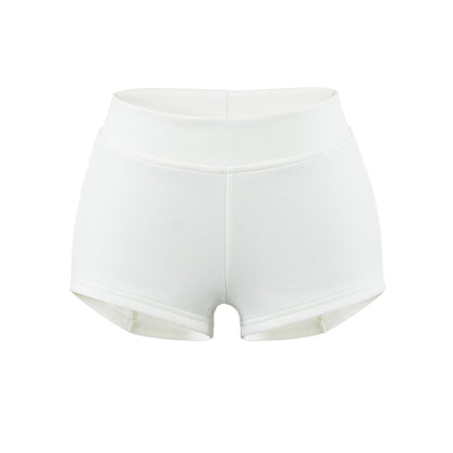 Elastic waist shorts for women
