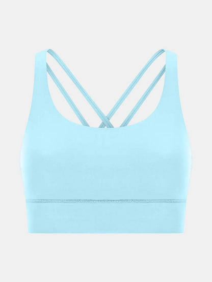 Millennia Crisscross Scoop Neck Active Tank