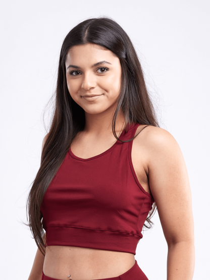 JupiterGear Racerback Lightweight Training Crop Tank Top