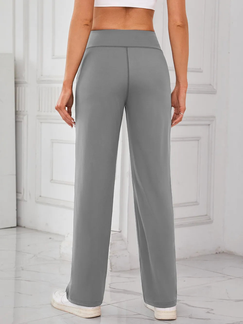 High Waist Active Pants with Pockets
