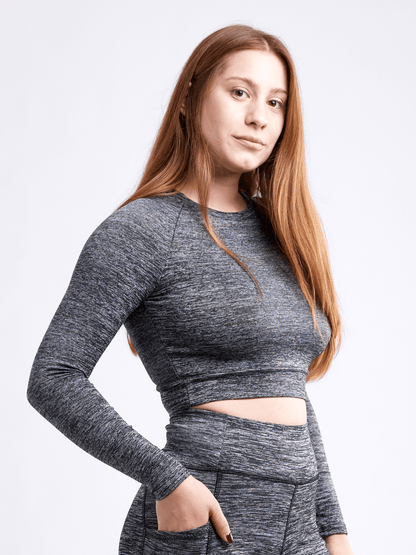 JupiterGear Long-Sleeve Crop Top