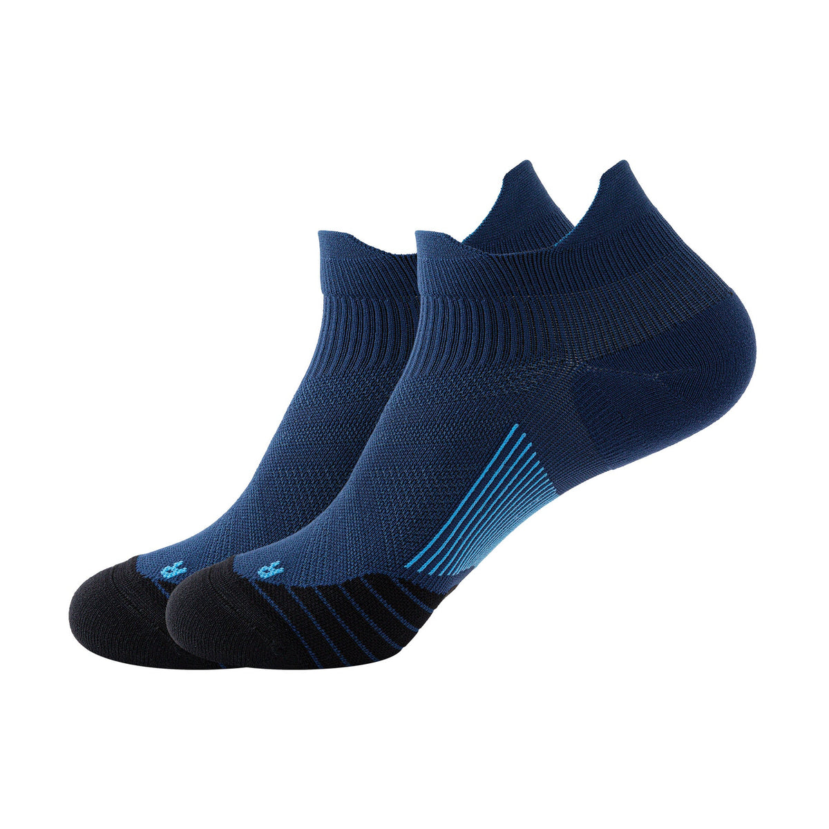 Professional sports socks for women, shallow socks for fitness and running, towel bottom, anti slip and wear-resistant sports boat socks