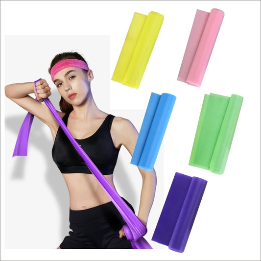 Elastic Resistance Bands Expander Stretch Exercise Rubber Band Fitness Equipment Pull Rope Strength Training Gym Yoga Crossfit