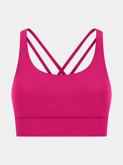 Millennia Crisscross Scoop Neck Active Tank