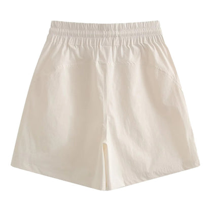 Loose Shorts for Women Lightweight Casual Wide-Leg Shorts Outdoor Sport Shorts