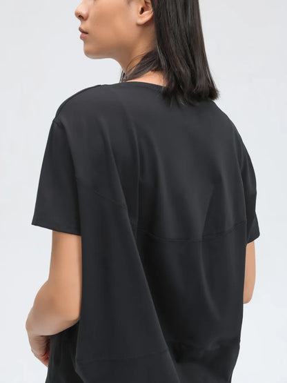 Millennia Round Neck Short Sleeve Active T-Shirt