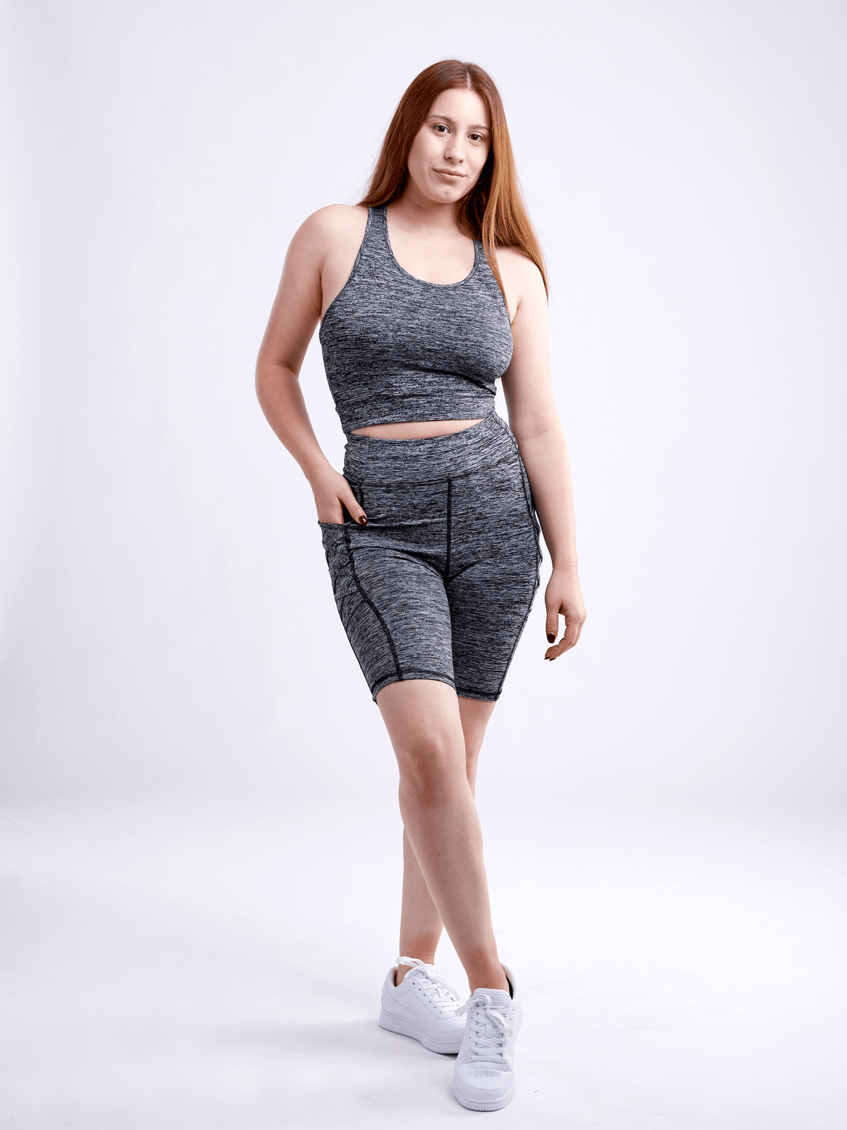 JupiterGear Racerback Lightweight Training Crop Tank Top