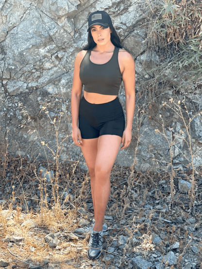 JupiterGear Racerback Lightweight Training Crop Tank Top