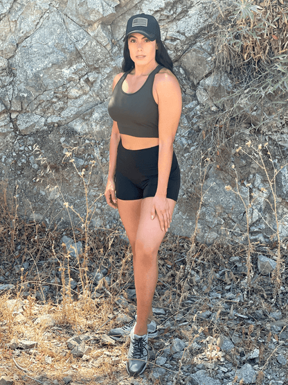 JupiterGear Racerback Lightweight Training Crop Tank Top