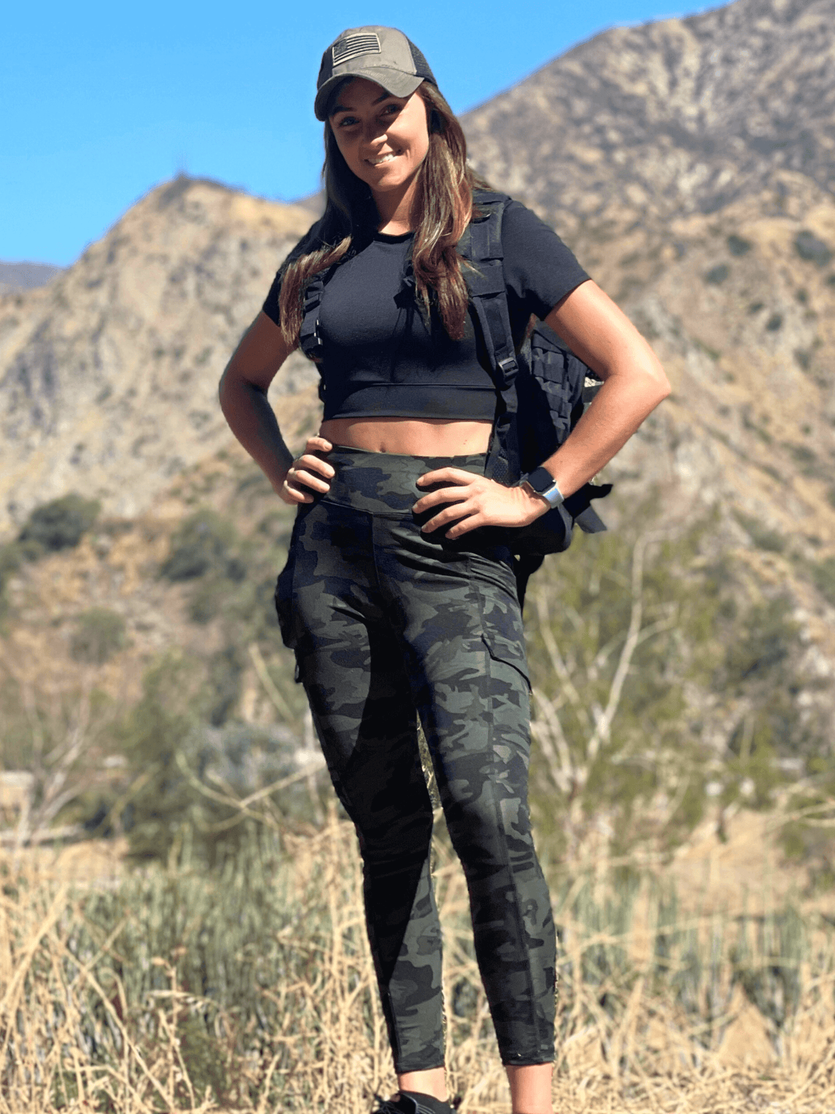 JupiterGear High-Waisted Leggings with Side Cargo Pockets