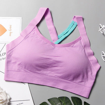 Woman Cross Yoga Sports Bra Crop Sport Top Female Fitness Bh Tops Women Wear For Gym Bras Women's Brassiere Active Clothing