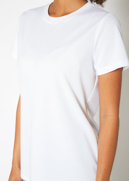 Women's Eco Friendly Reolite Tech T-shirt in White
