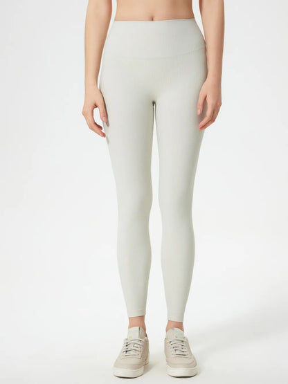 High waisted yoga pants for women shaping and slimming pleated peach buttocks exercise and fitness cropped pants
