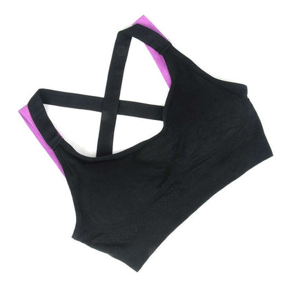 Woman Cross Yoga Sports Bra Crop Sport Top Female Fitness Bh Tops Women Wear For Gym Bras Women's Brassiere Active Clothing