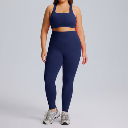Fitness suit running exercise yoga suit set