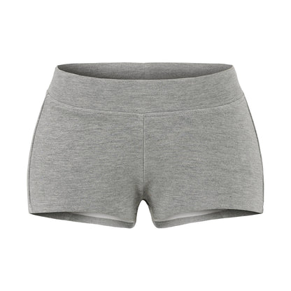 Elastic waist shorts for women