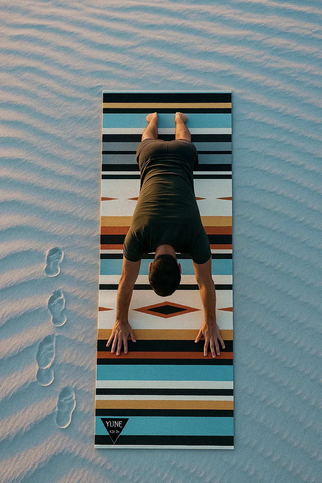Wolf’s Den Yoga Mat – Non-Slip, Cushioned, and Boldly Designed for Studio, Home & Outdoor Practice