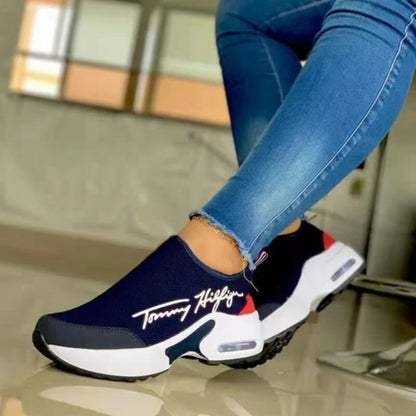 Tommy Hilfiger Womens Breathable Walking Sneakers